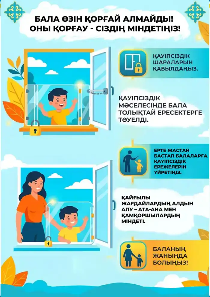 Рост числа происшествий требует внимания к безопасности детей: старт информационной кампании «Окно - SAFE»