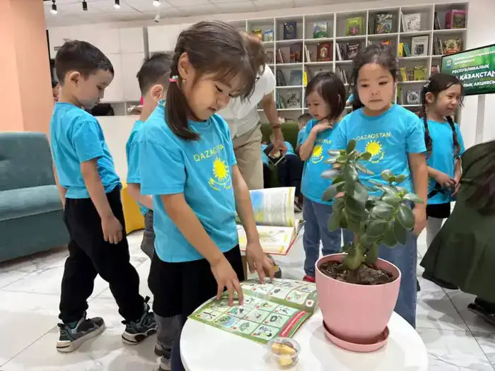 «Таза Қазақстан»: в Астане прошел экоквест «Путешествие в мир экологии» (2)