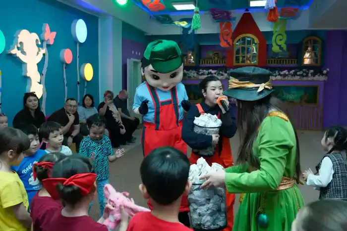 «Таза ел – саналы ұрпақ»: в Астане организовано познавательно-экологическое мероприятие для детей (9)