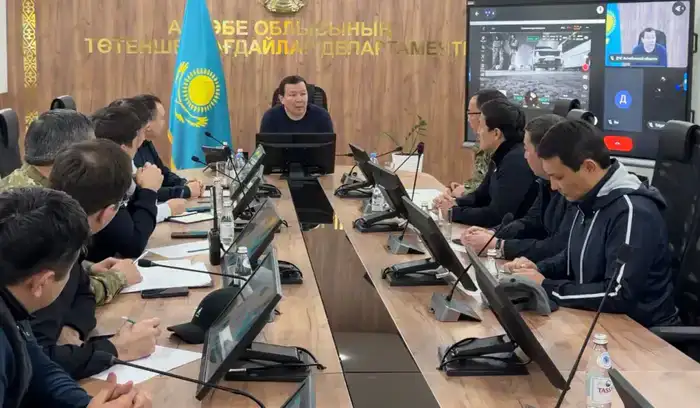 Аким области Асхат Шахаров провел экстренное заседание оперативного штаба по ЧС (4)