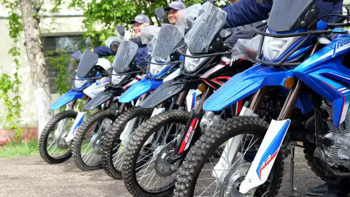 130 мотоциклов предоставлено филиалам РГП «Казводхоз» Министерством водных ресурсов и ирригации (2)