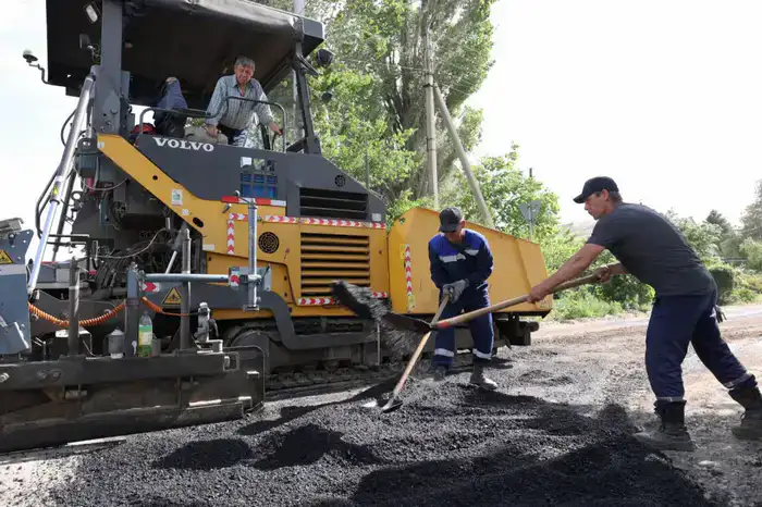 Средний ремонт проведут на 167,6 км дорог в Жамбылской области (4)