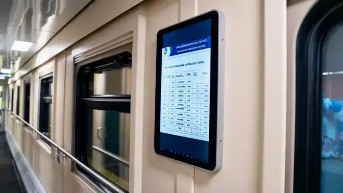 Обновлены пассажирские вагоны поезда Астана – Омск (3)