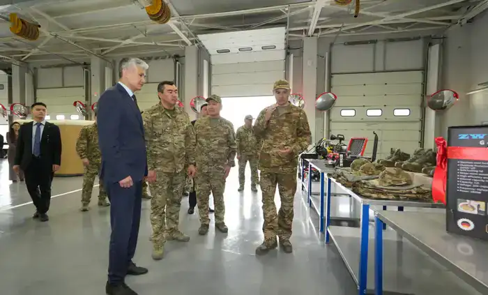 Глава МЧС открыл новую пожарную часть в городе Сатпаев (3)