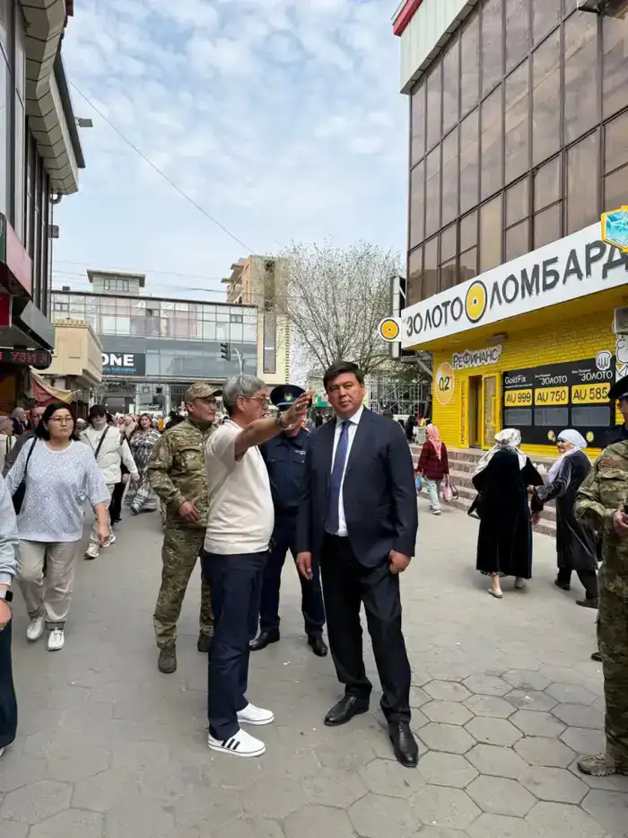 В Туркестане проверяют безопасность и чистоту на рынках