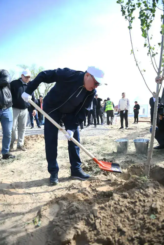 Объединение жителей Алматинской области в рамках субботника: 20 тысяч деревьев и создание эко-парка "Барыс"