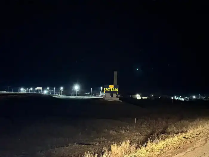 В селе Гастелло зажглись новые фонари (5)