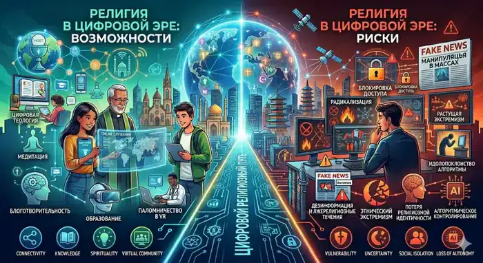 Социальные изменения в религии на фоне цифровой трансформации