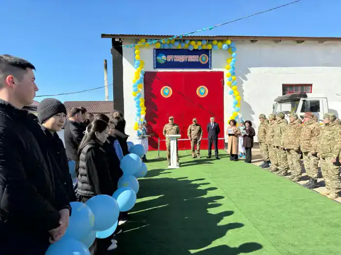 В Казахстане запущен 165-й добровольный пункт пожаротушения в рамках программы «Ауыл құтқарушылары» для защиты местных сообществ