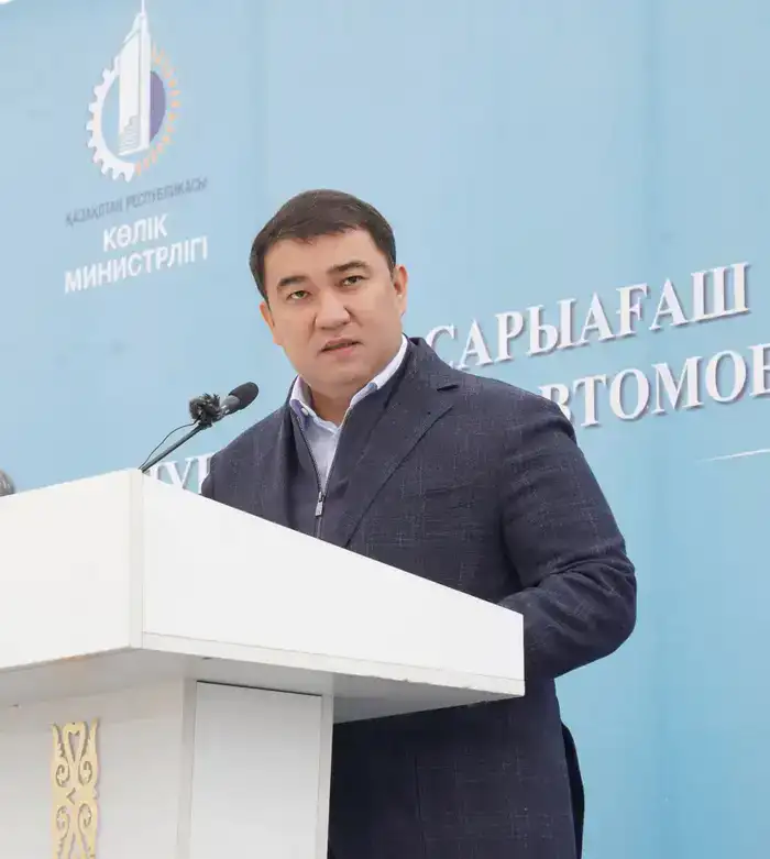 В ТУРКЕСТАНСКОЙ ОБЛАСТИ НАЧАЛОСЬ СТРОИТЕЛЬСТВО ОБЪЕЗДНОЙ ДОРОГИ ГОРОДА САРЫАГАША - ВАЖНЕЙШЕГО ДЛЯ МЕЖДУНАРОДНОГО ТРАНЗИТА УЧАСТКА (2)