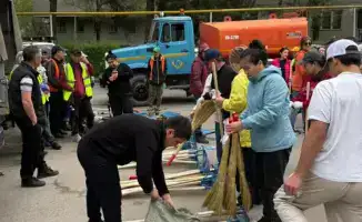 Очистка берега реки Терисбулак: вклад в экологию и общественное сознание в Алматы