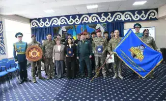 Столичная школа №13 и войсковая часть 22750 подписали меморандум о создании военно-патриотического клуба