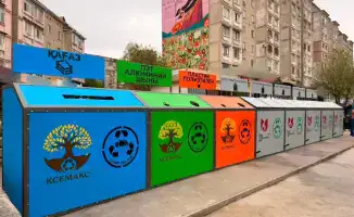 В Шымкенте начинается установка контейнеров для раздельного сбора отходов, поддерживаемая частным бизнесом.