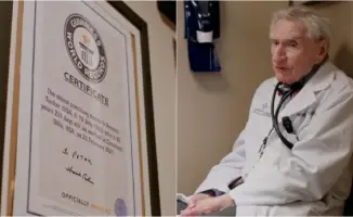 103-летний невролог из США Говард Такер стал самым старым врачом мира