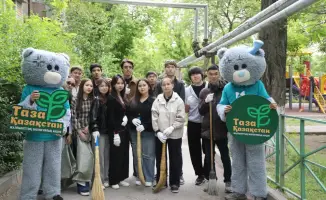 В Шымкенте прошёл день чистоты: более 55 тысяч участников очистили город, вывезя свыше 461 тонны отходов