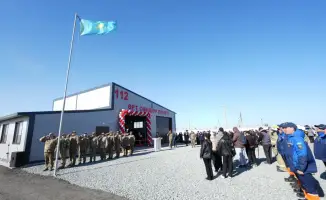 В Карасоре открыт 168-й пост «Ауыл құтқарушылары» для оперативной противопожарной защиты
