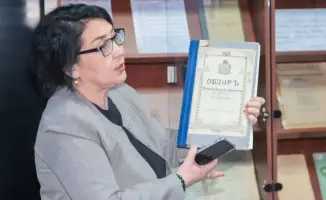 Посещение Национальной академической библиотеки молодыми сотрудниками МВД в честь Национального дня книги