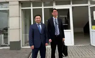 Кузенбаев Эльдар обсуждает подготовку Казахстана к системе EPS в Алматы