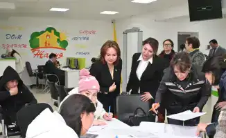 Снежанна Имашева посетила Центр в Астане