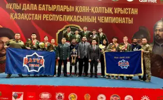 Спортсмены МЧС завоевали медали на чемпионате Казахстана по рукопашному бою в Уральске