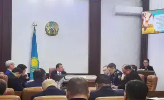 Заседание Межведомственной комиссии по профилактике правонарушений в Костанайской области