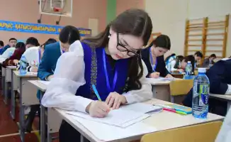 Заключительный этап олимпиады по гуманитарным предметам в Таразе для школьников 9-11 классов