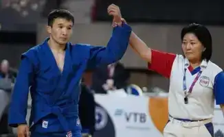 Казахстанский самбист Куатай: золото на вес золота!