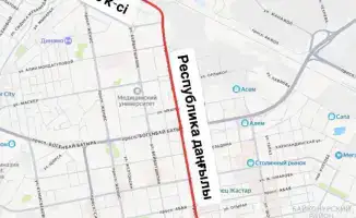 Ремонтные работы на проспекте Республики в Астане: влияние на движение и общественный транспорт