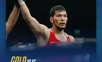 Нурбек Оралбай стал чемпионом Азии по боксу, одержав победу над Жасурбеком Юлдошевым
