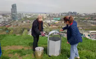 Субботник в Алматы уборка трамплинов участие жителей волонтёров