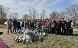 Чистота берегов Самаркандского водохранилища
