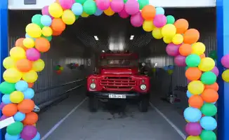 Открытие 166-го добровольного пункта пожаротушения «Ауыл құтқарушылары» в селе Шуйское