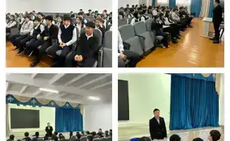 Мәртөк ауданында жастарға діни теріс ағымдардан сақтану бойынша ақпараттық кездесу