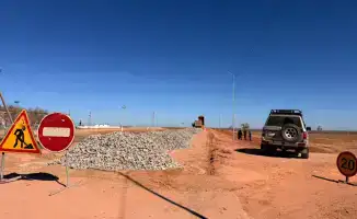 Ремонт дороги в Улытау начался!