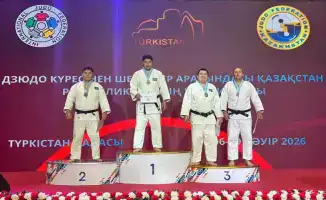 Полковник Еркебулан Тусупханов: серебряный меч в руках дзюдоиста на чемпионате Казахстана