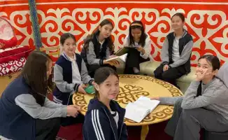 Экологический час для детей в библиотеке Астаны