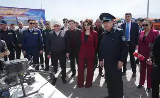 Подготовка побережья Алаколя к летнему туристическому сезону проверена Аидой Балаевой и Ерболом Мырзабосыновым