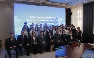 В Костанае состоялось мероприятие для школьников, направленное на повышение осведомленности о ценностях государственной службы