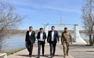 Аким области Абай Берик Уали объявил о планах благоустройства пляжа «Заря» в Семее