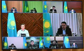 Олжас Бектенов проводит заседание по борьбе с лесными пожарами в Абайской области в условиях глобального изменения климата