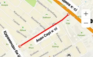 Астана: улица Акан Серы на время станет узким местом!