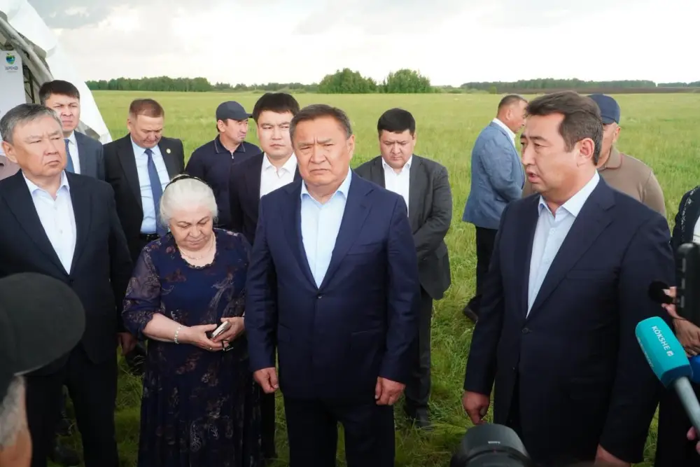 Посевная кампания Акмолинской области Айдарбек Сапаров инспекция аграрные достижения