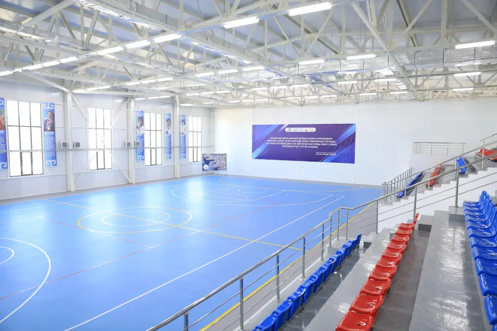 В новой спортивной школе Шалкара спортом занимаются более 800 детей (5)
