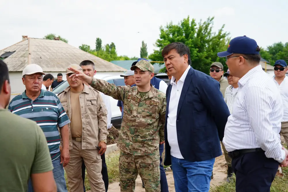 В Туркестанской области стабилизирована ситуация после проливных дождей