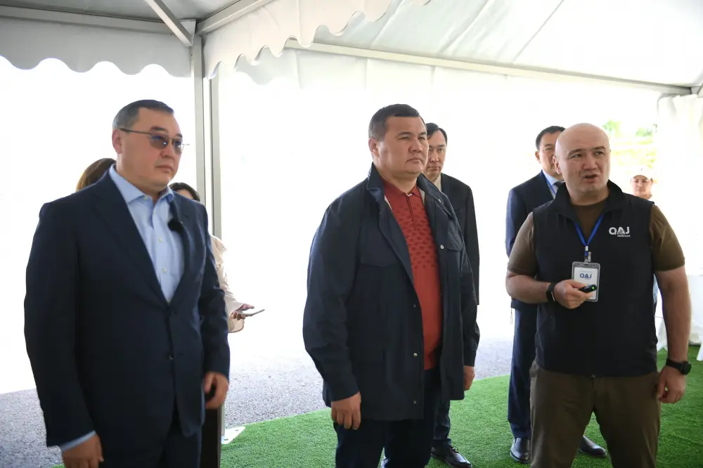 Нурлыбек Налибаев проверил проекты в Алматинской области