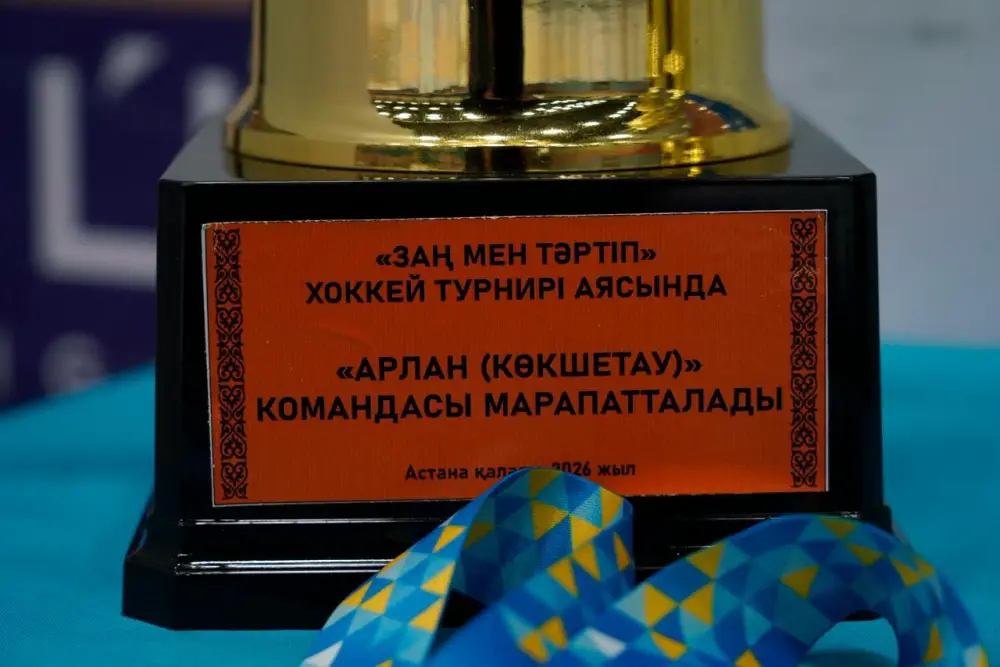 «Закон и порядок»: детский турнир по хоккею проходит в Астане (4)