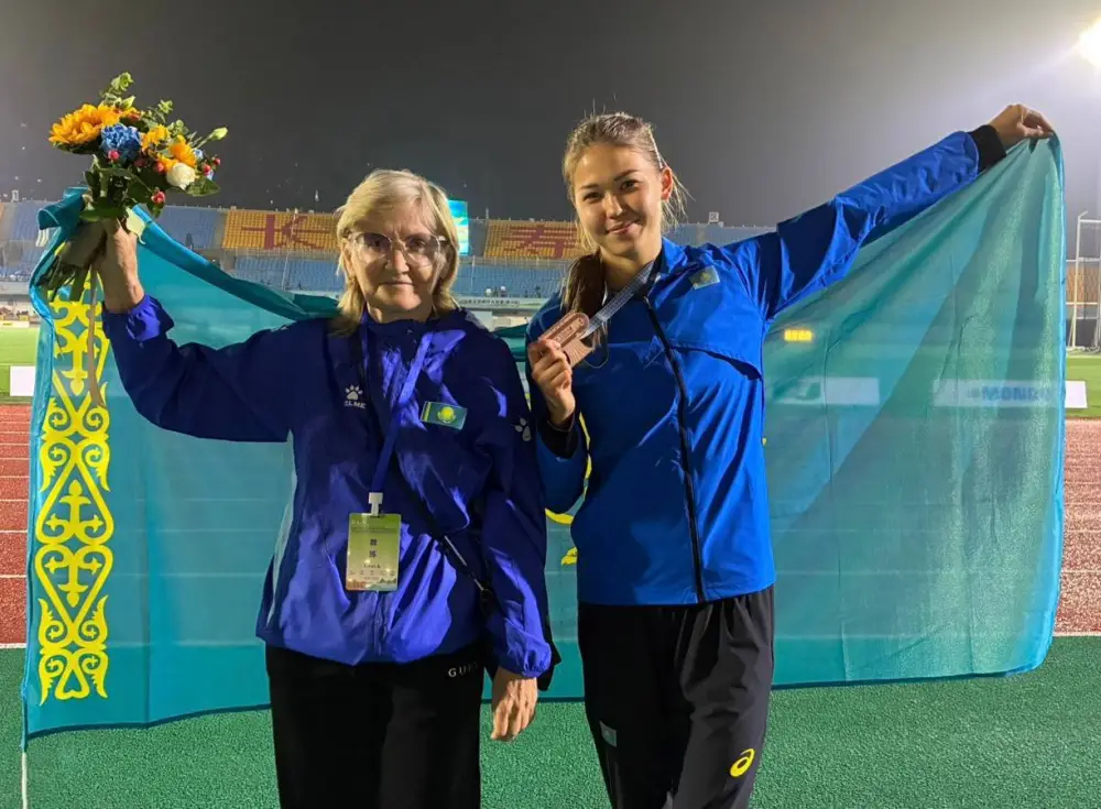 Елизавета Матвеева завоевала бронзовую медаль на чемпионате Азии по прыжкам в высоту