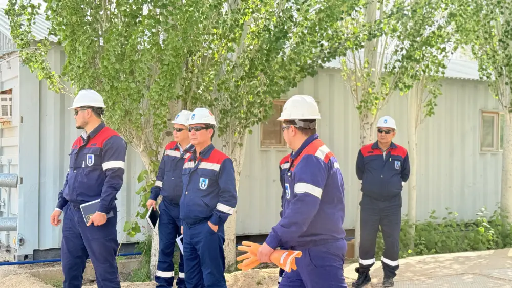 На опасном производственном объекте в Мангистауской области проведена учебная тревога (5)