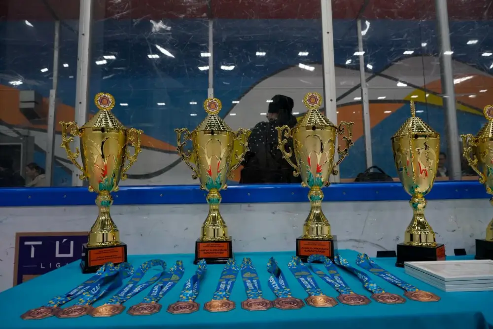 «Закон и порядок»: детский турнир по хоккею проходит в Астане (10)