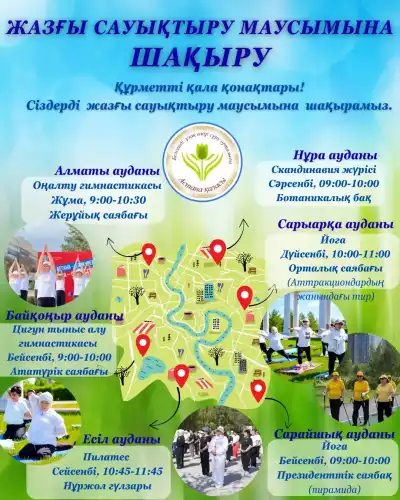 Ретро-дискотеки и оздоровительные тренировки в Астане: новый шаг к активному долголетию пенсионеров